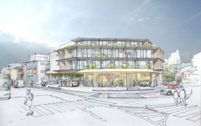 Des logements au-dessus d&rsquo;une station-service